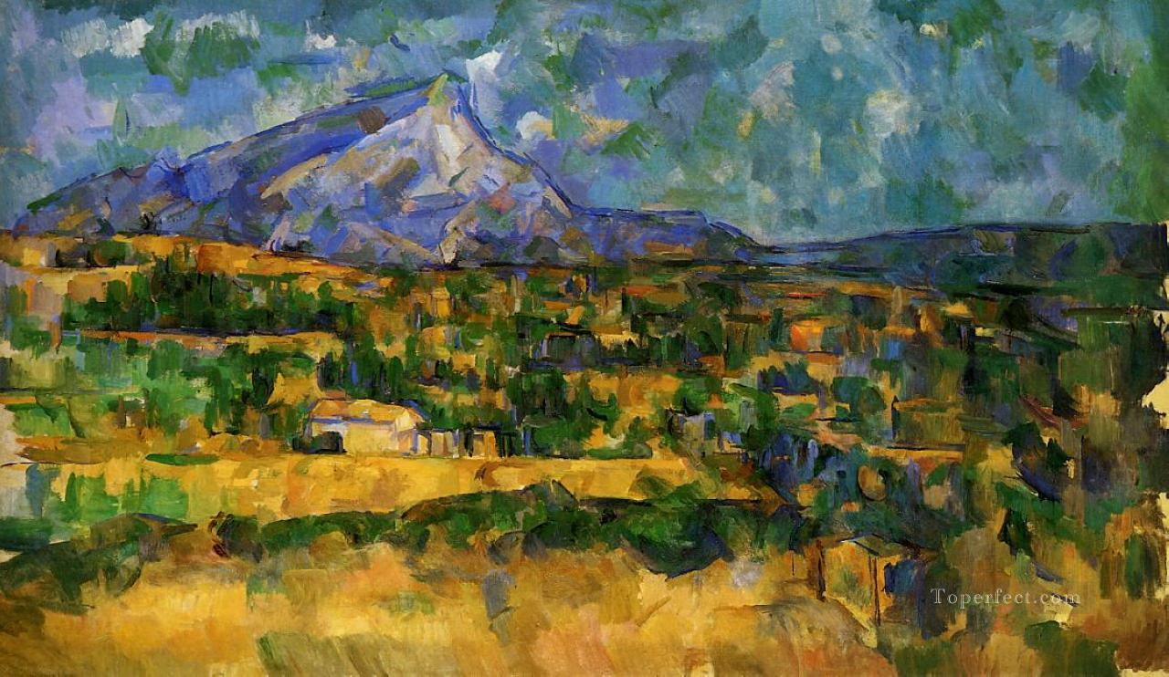 Mont Sainte Victoire 3 Paul Cezanne Mountain Oil Paintings